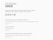 Tablet Screenshot of oldhammade.net